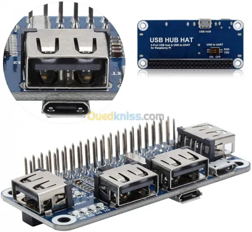 Carte extension Raspberry USB HDMI HUB arduino