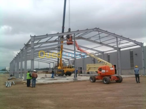 Toutes les constructions charpentes métalliques