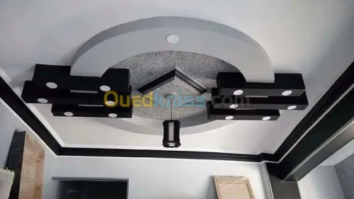 Faux plafond .  platre