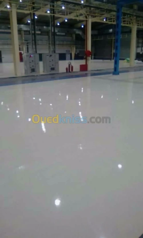 تنفيذ ارضيات الايبوكسي 