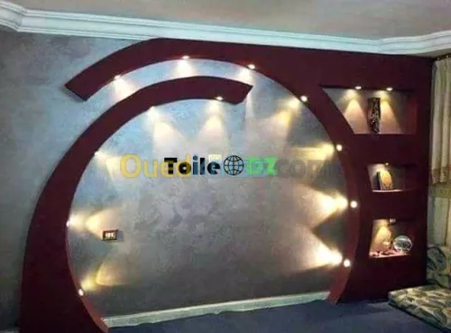 Décoration placoplâtre et époxy et pvc