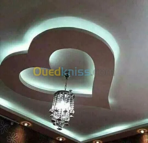 Décoration placoplâtre et époxy et pvc