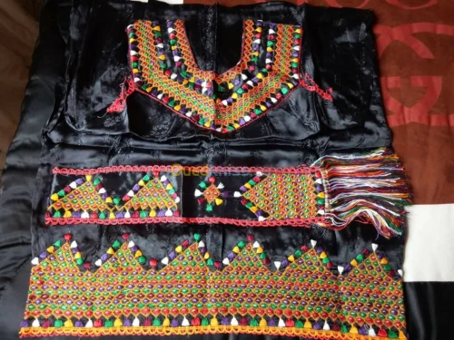 robe kabyle broderie a main