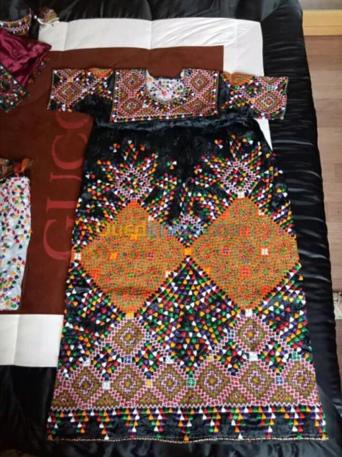 robe kabyle broderie a main