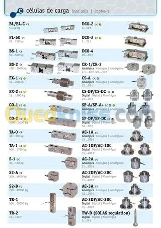 CAPTEURS -- Load cells