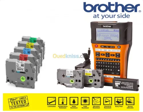 Etiqueteuse mobile Brother PT-E550 WVP
