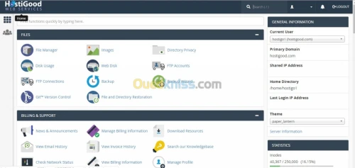 Hebergement site web et Developement