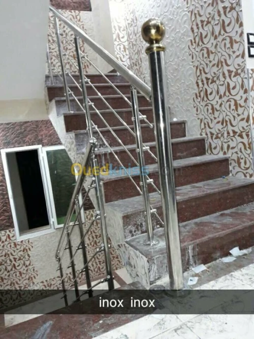TRAVAUX EN INOX & VERRE 