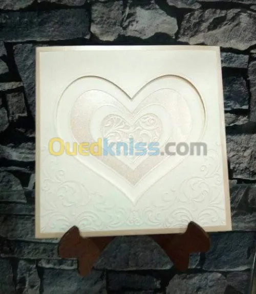 Vent des cartes d'invitations 