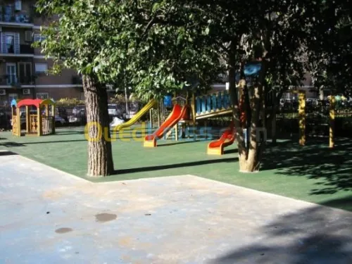 tapis pour air de jeux et creche