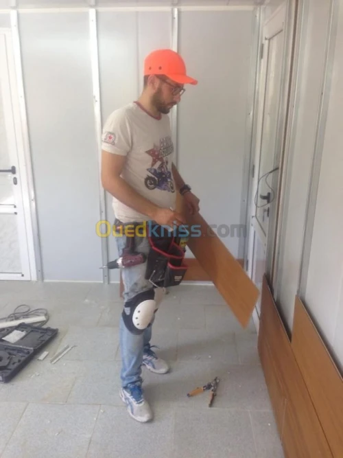 allucoband, ba13 et menuiserie alumini