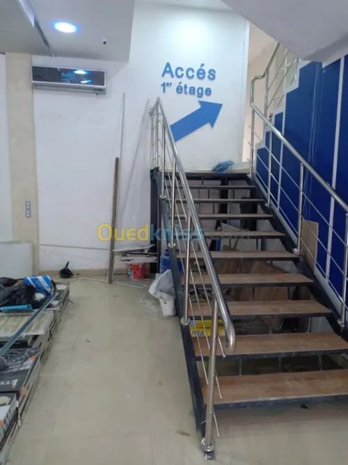 Rampe escalier,Garde corps en inox