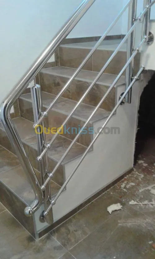 Rampe escalier,Garde corps en inox