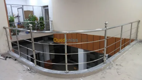 Rampe escalier,Garde corps en inox