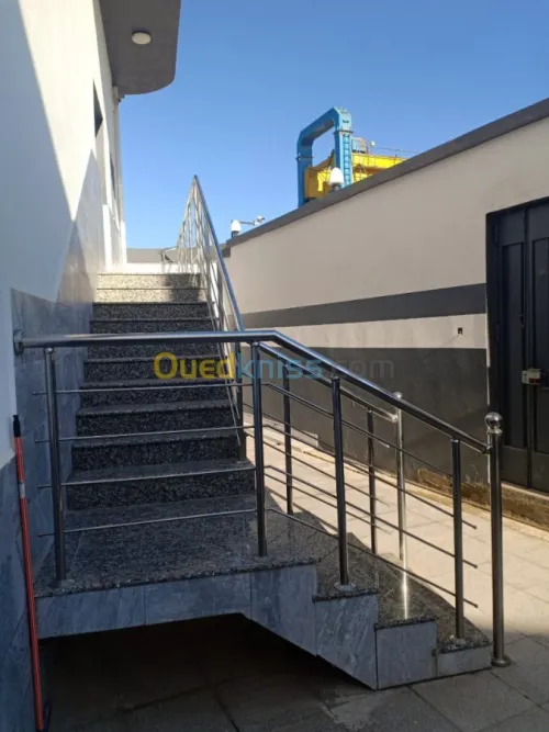 Rampe escalier,Garde corps en inox
