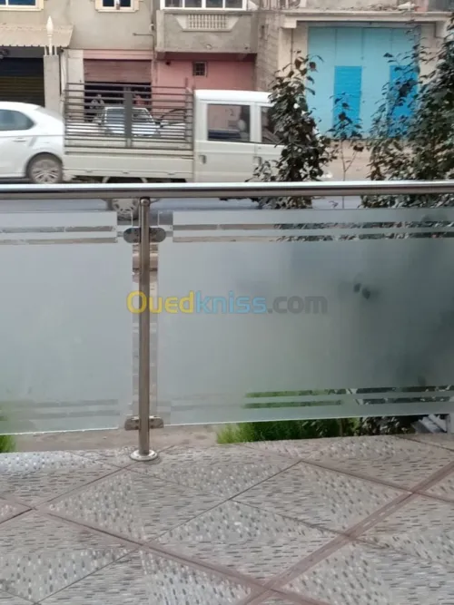 Rampe escalier,Garde corps en inox