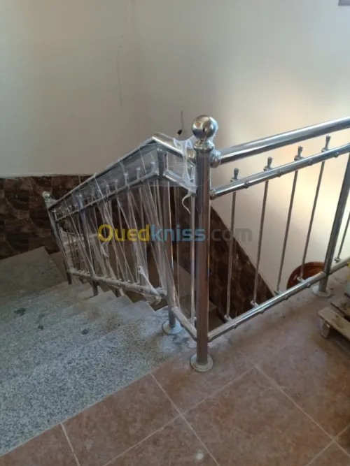Rampe escalier,Garde corps en inox