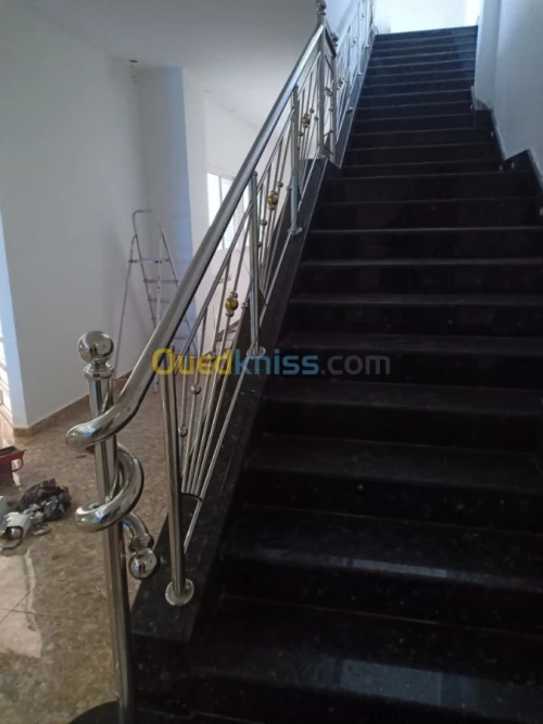 Rampe escalier,Garde corps en inox