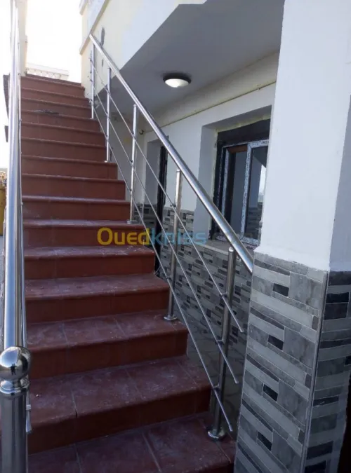 Rampe escalier,Garde corps en inox