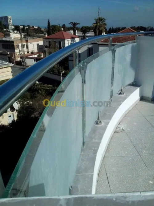 Rampe escalier,Garde corps en inox