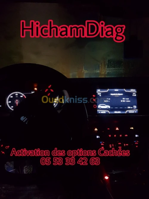 Activation des options Cachées