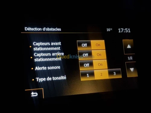 Activation des options Cachées