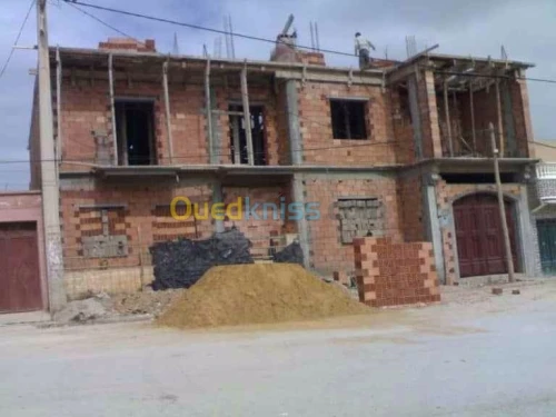 Construction dalle villa 