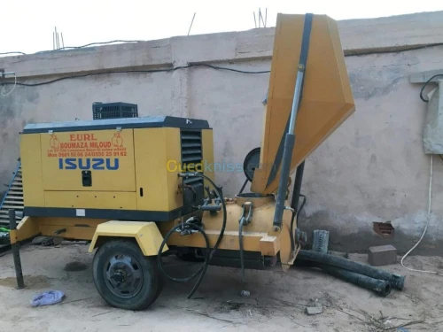Pompe à béton مضخة اسمنت 
