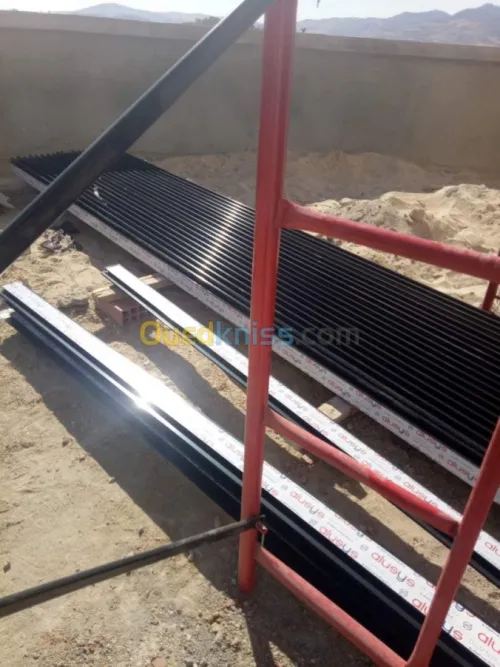 Aluminium verre résine formica