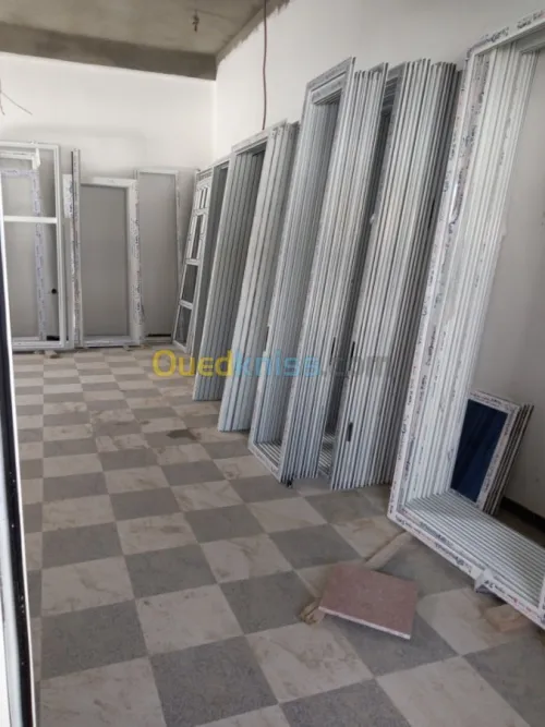 Aluminium verre résine formica