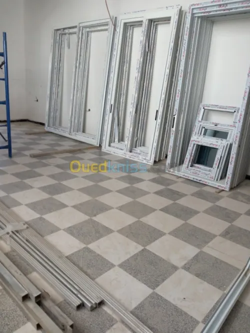 Aluminium verre résine formica