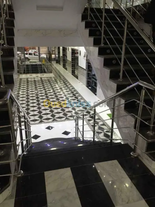 Rampe d'escalier