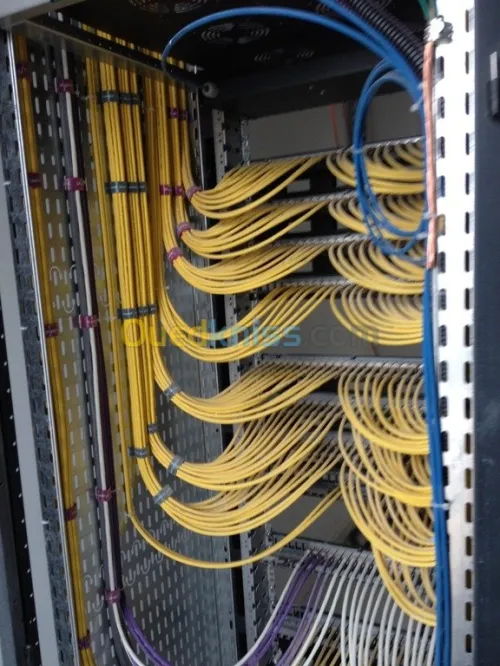 Travaux les réseaux courant faible