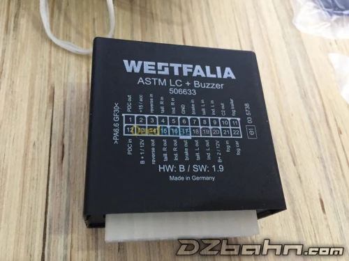 Faisceau WESTFALIA Kit électrique