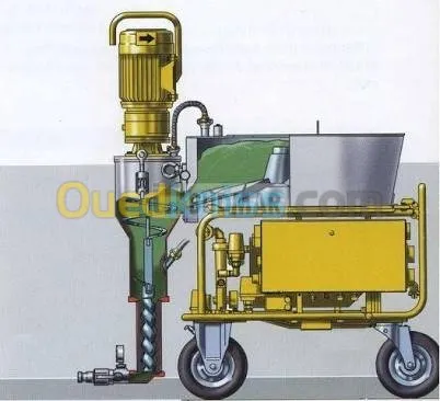 Reparation machine de projection platr