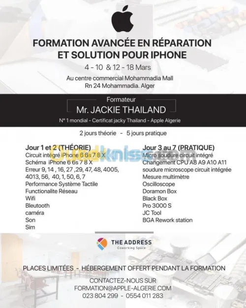 FORMATION AVANCEE EN REPARATION IPHONE