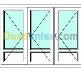 Ménuiserie pvc et Alum