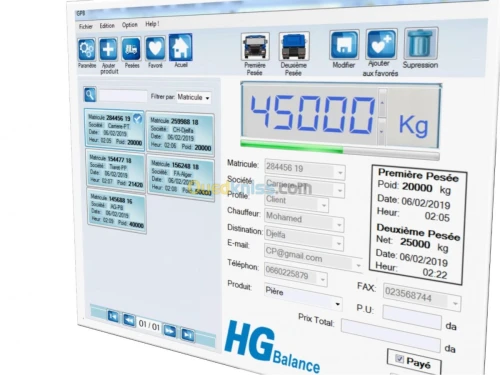 pont bascule balance pesage mesure