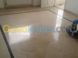 ponçage lustrage et nettoyage 