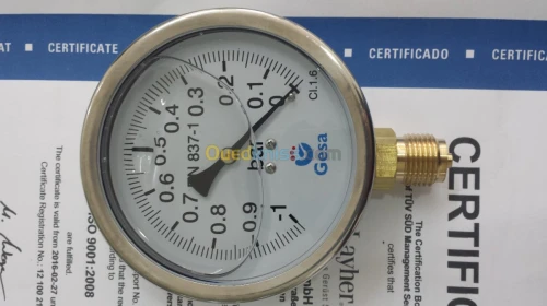 Manomètres - Thermomètre & Accessoires