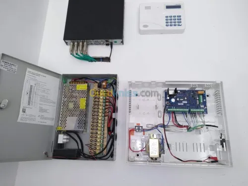 Installation caméra de surveillance 