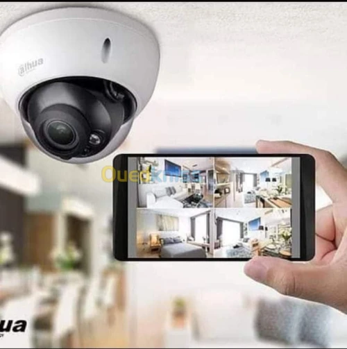 Installation caméra de surveillance 