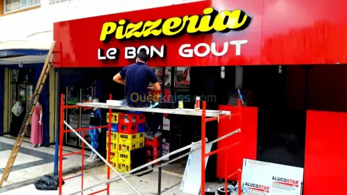 Fabrication des enseignes et plaques 