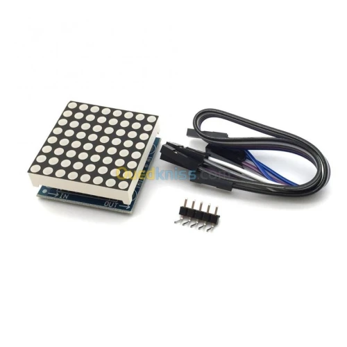 Dot Matrix MAX7219 ( 1 bit & 4 bit ) Arduino 