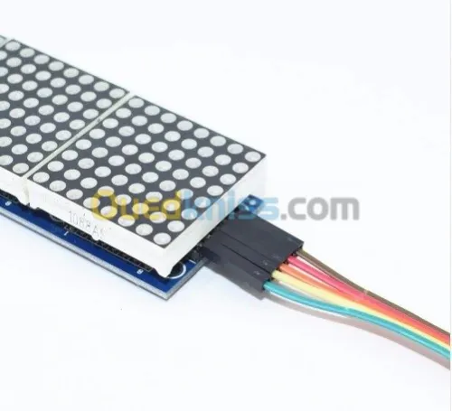 Dot Matrix MAX7219 ( 1 bit & 4 bit ) Arduino 