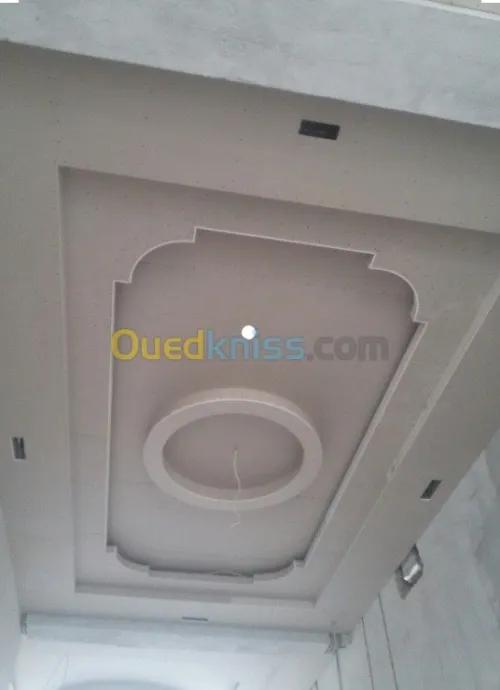 ديكور plaque plâtre -PVC و دهان عصري