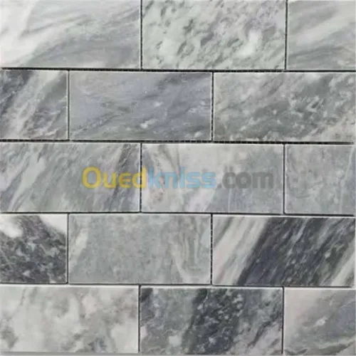 Marbre hexagone italien faience