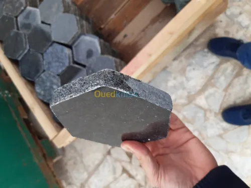 Marbre hexagone italien faience