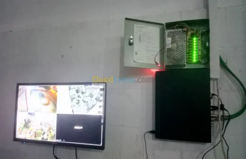 Installation Caméra et réseaux 