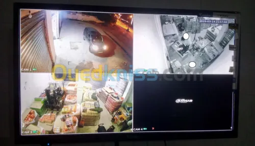 Installation Caméra et réseaux 